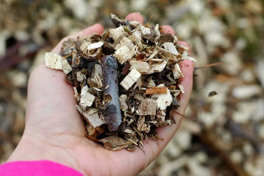 We've got wood chips.