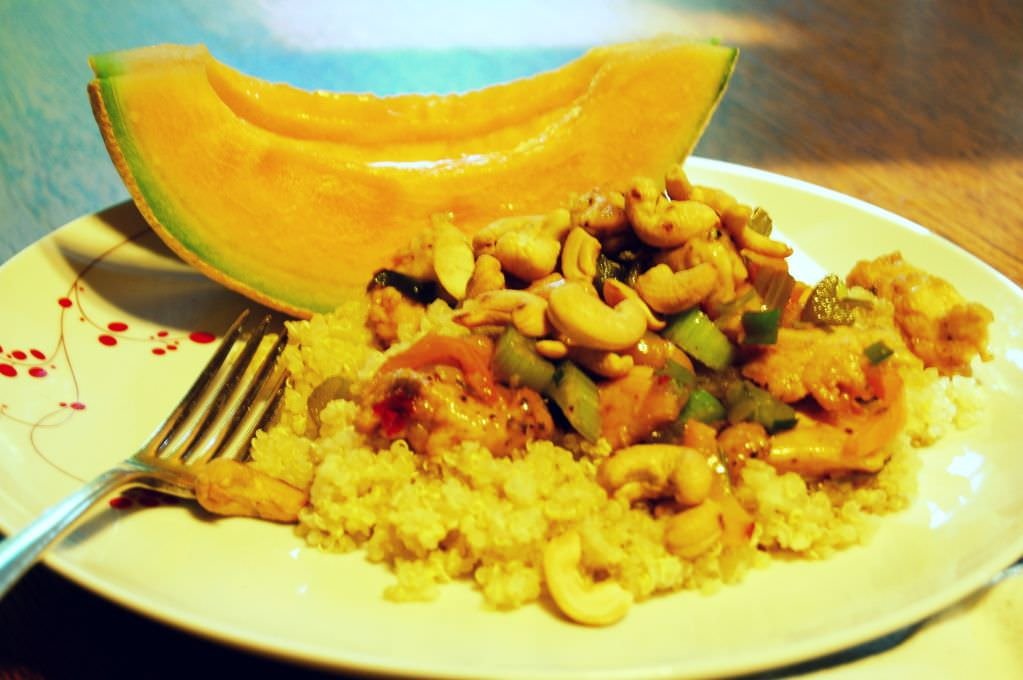 15-Minute Honey Cashew Chicken