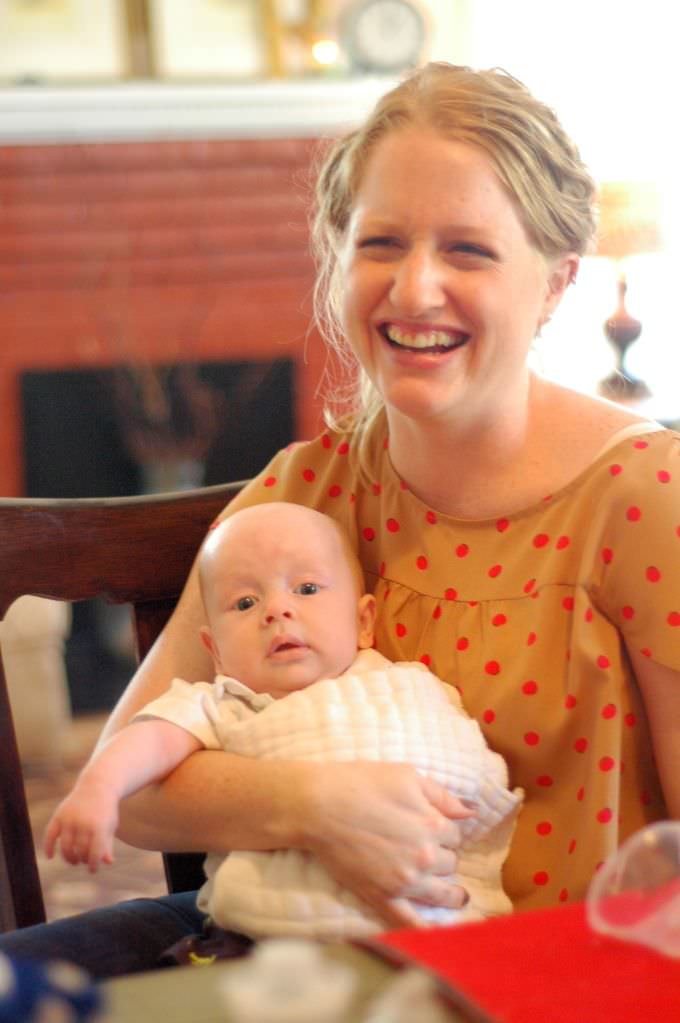 The diaper and wipe routine. And Gandalf.