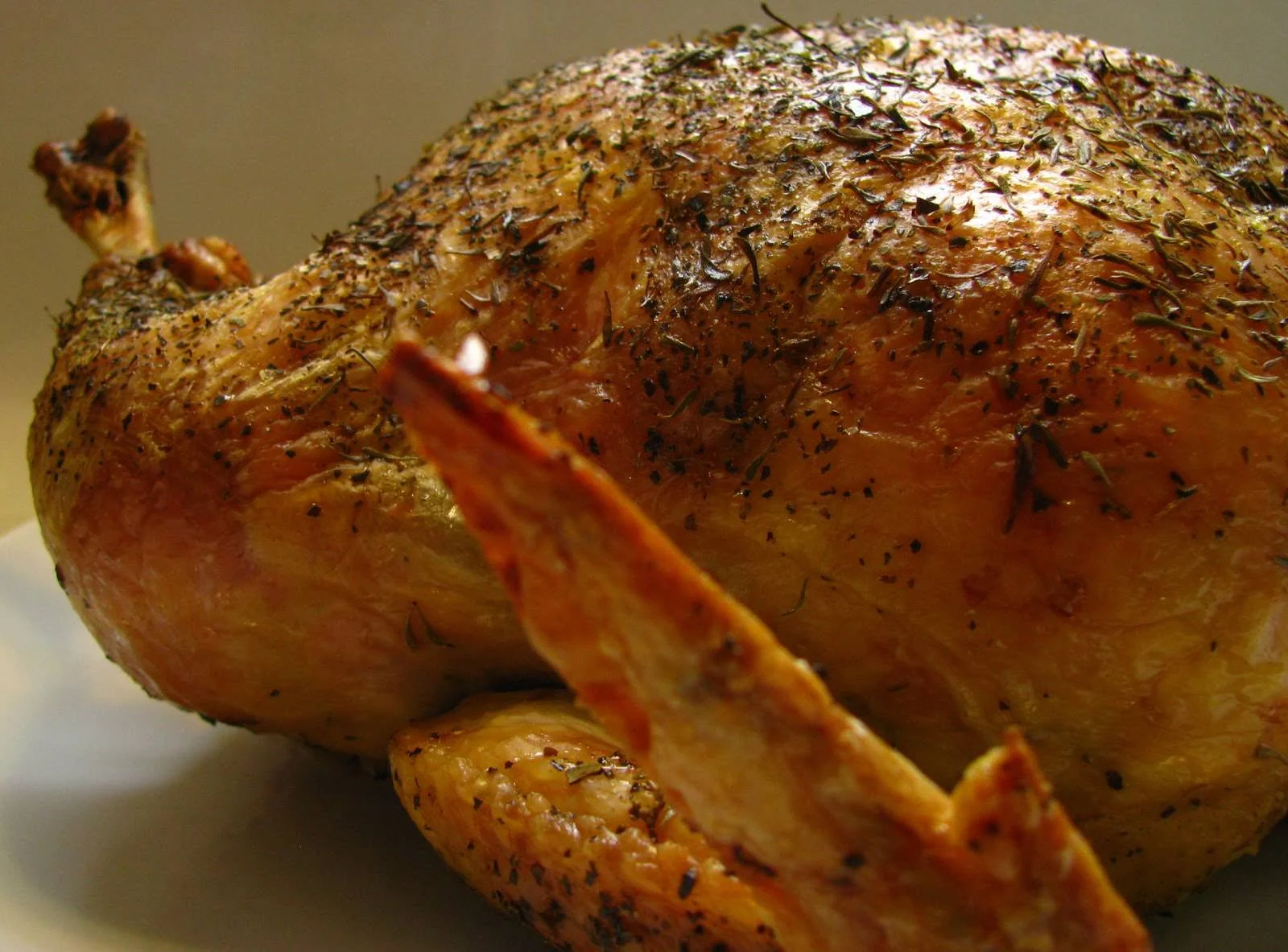 Fight for the drumstick.