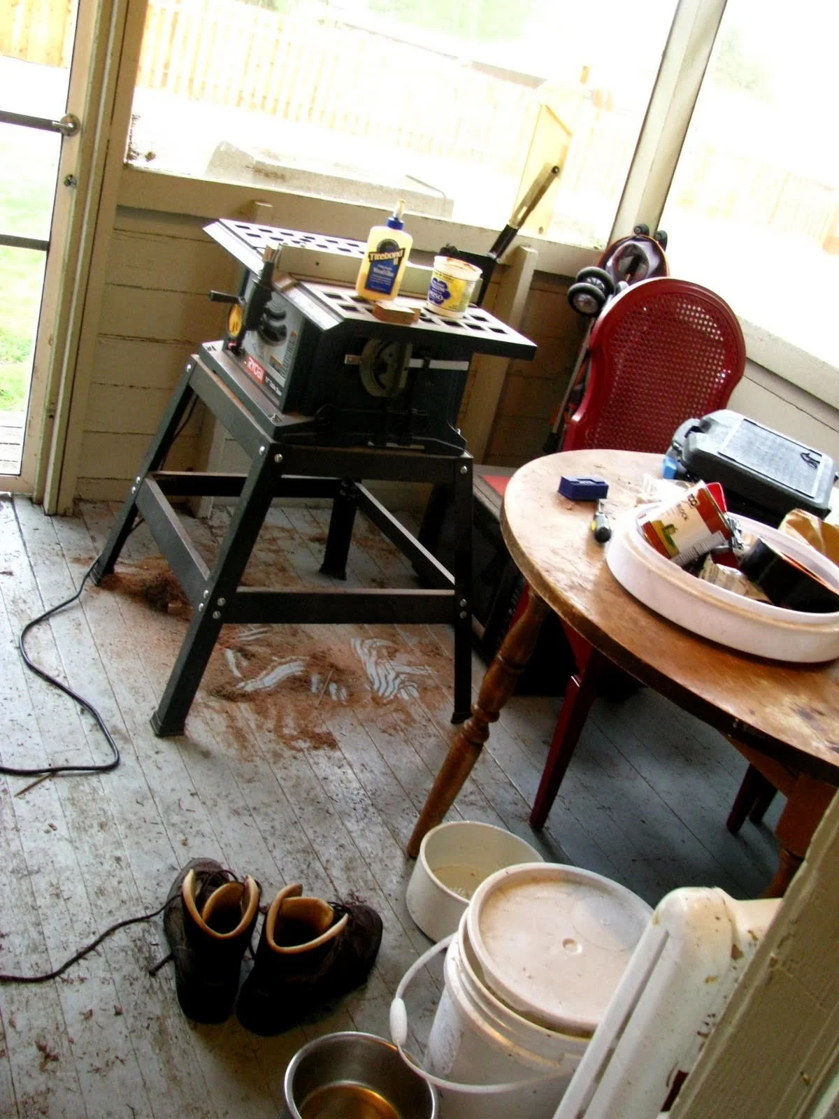 An old table's second (or third...or fourth...) chance.