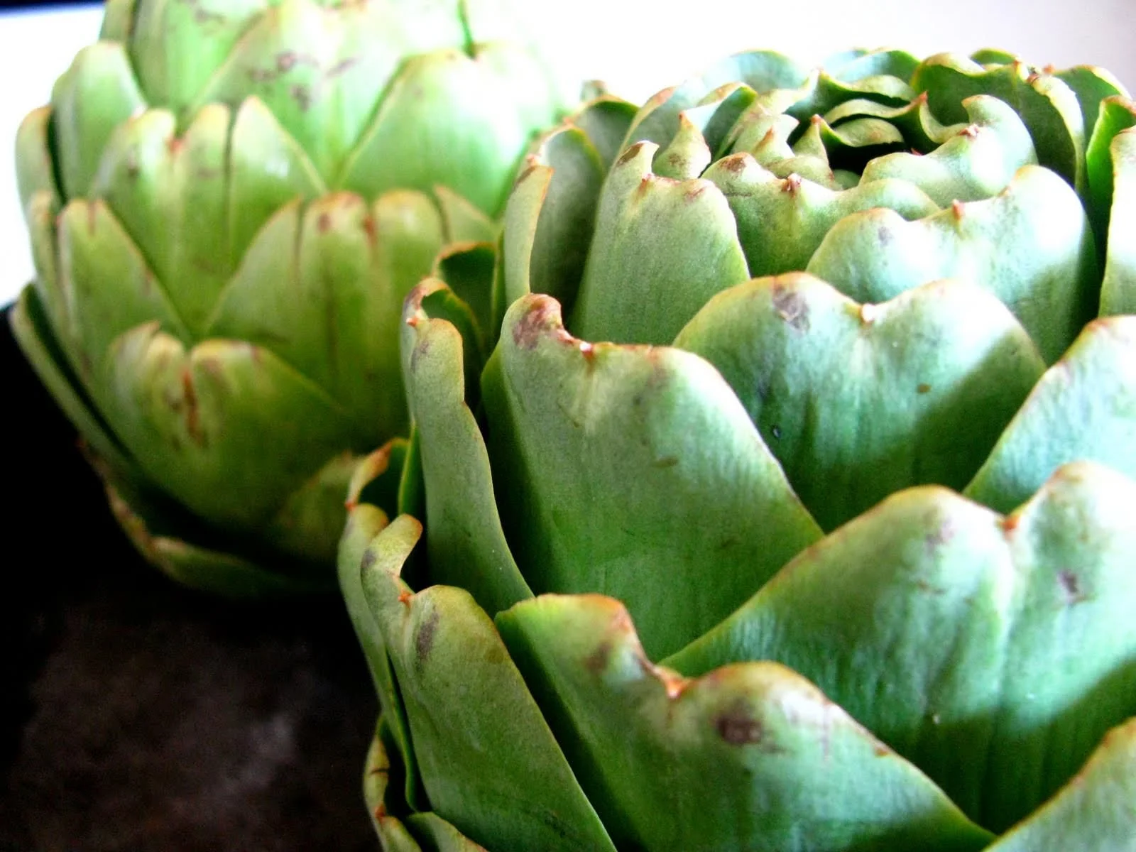 Steamed Artichokes.