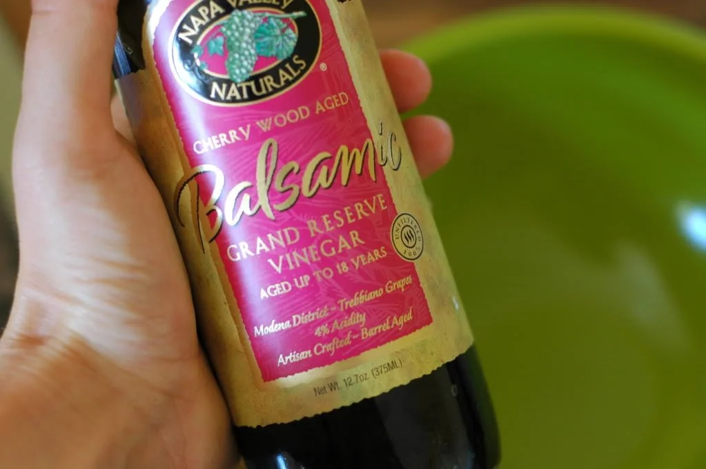 Balsamic. The real stuff, baby.