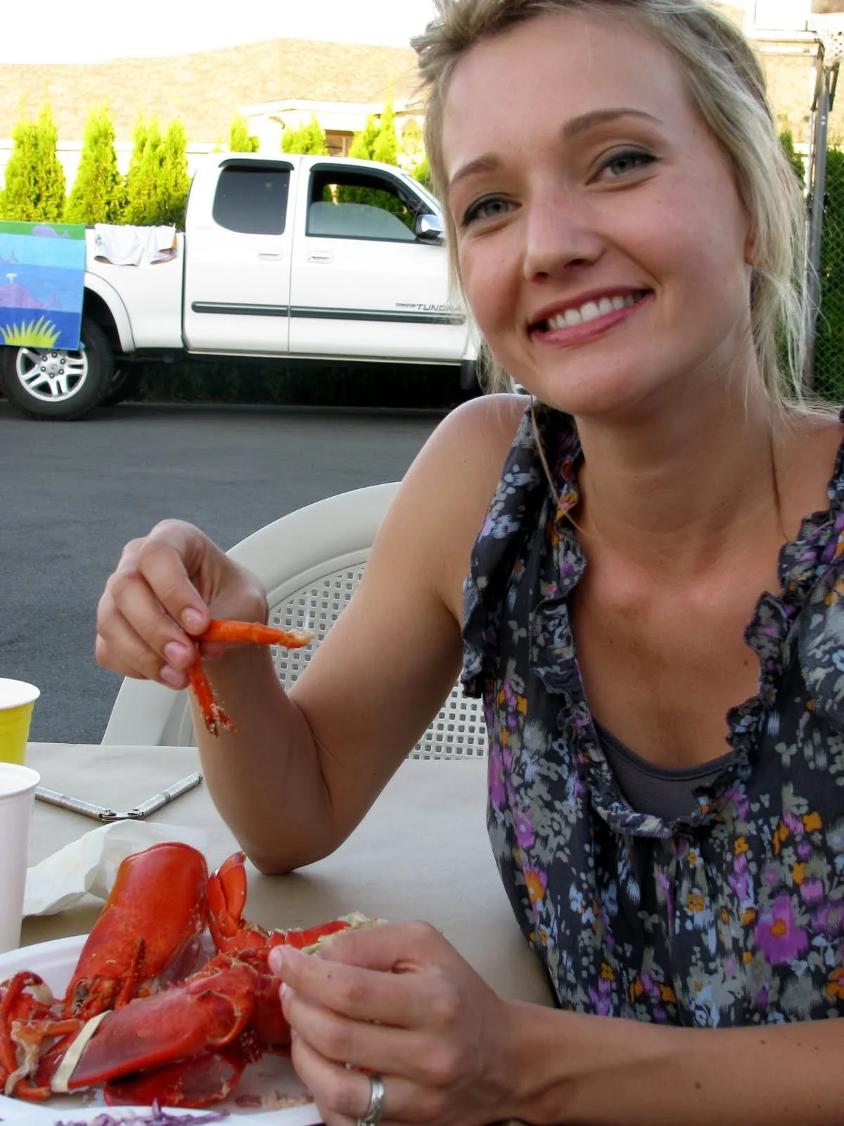 Lobster. Facial Hair. Fancy Pillows. & Blessings.