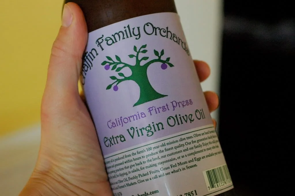Chaffin Family Olive Oil. A finer thing in life.