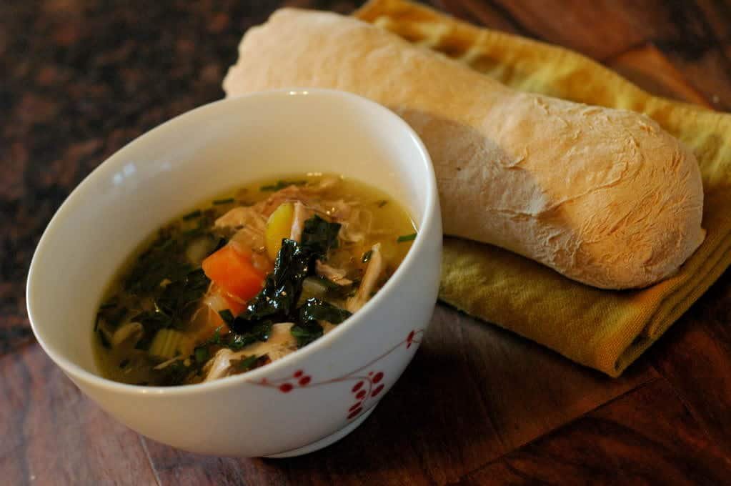 Chicken Soup. For My Cold Soul.