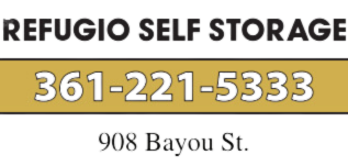 Refugio Self Storage logo - call 361-221-5333