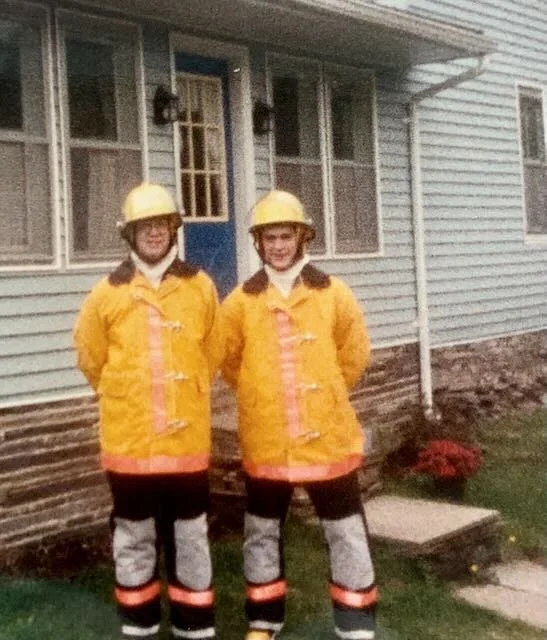 Dusty and Dad Volunteer Firefighter 1991.jpeg