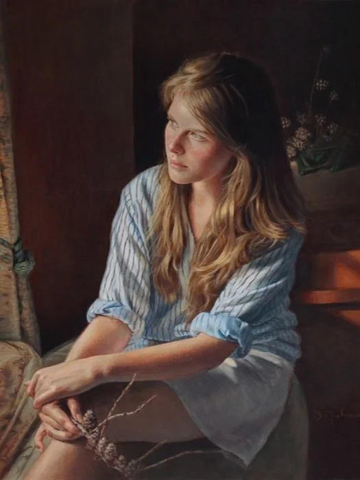 Painting by Danielle Richard