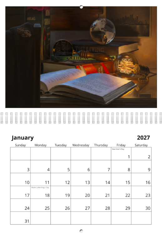 2027 Wall Calendar