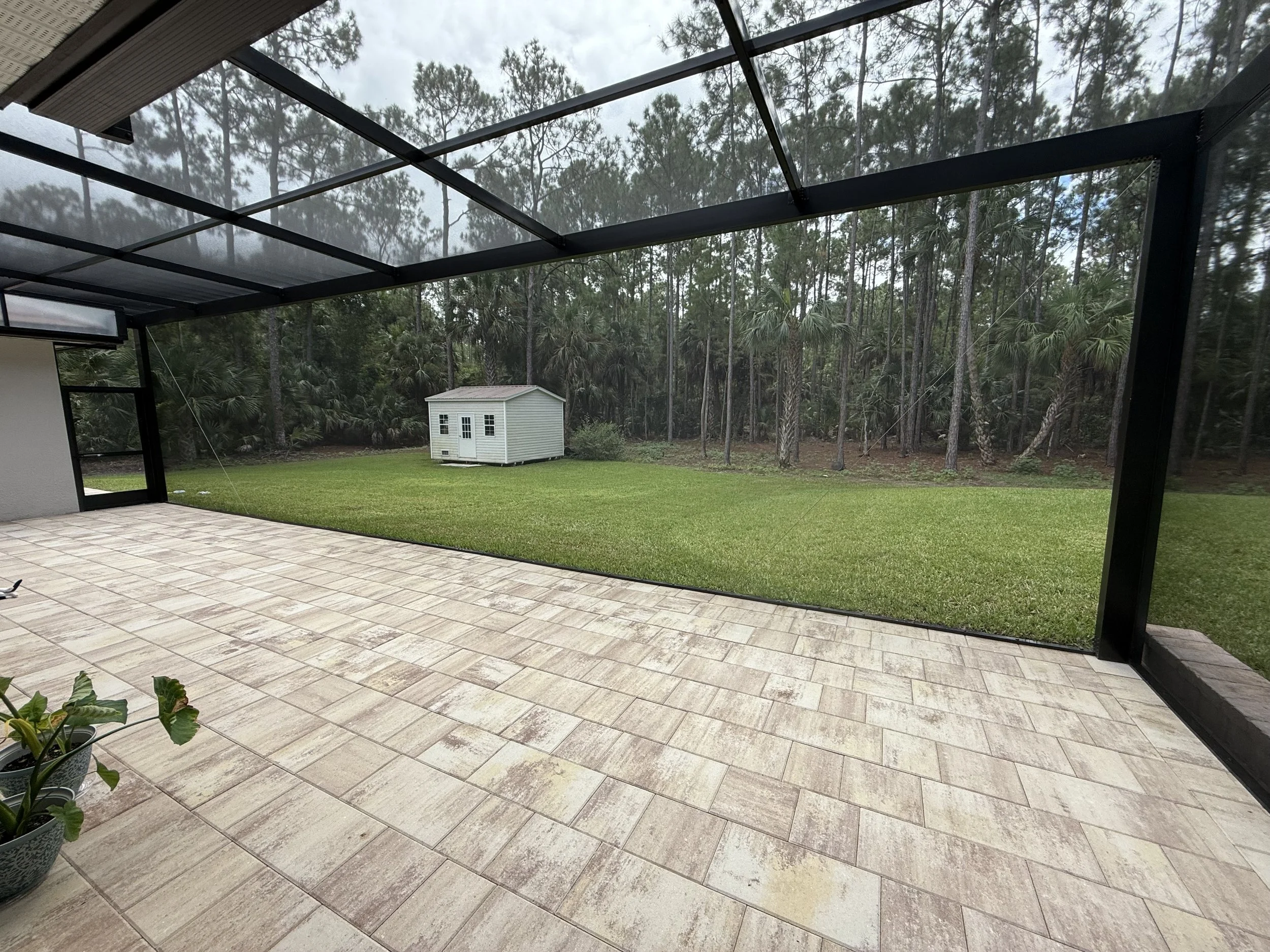 Naples, FL - Lanai Extension and Screen Enclosure