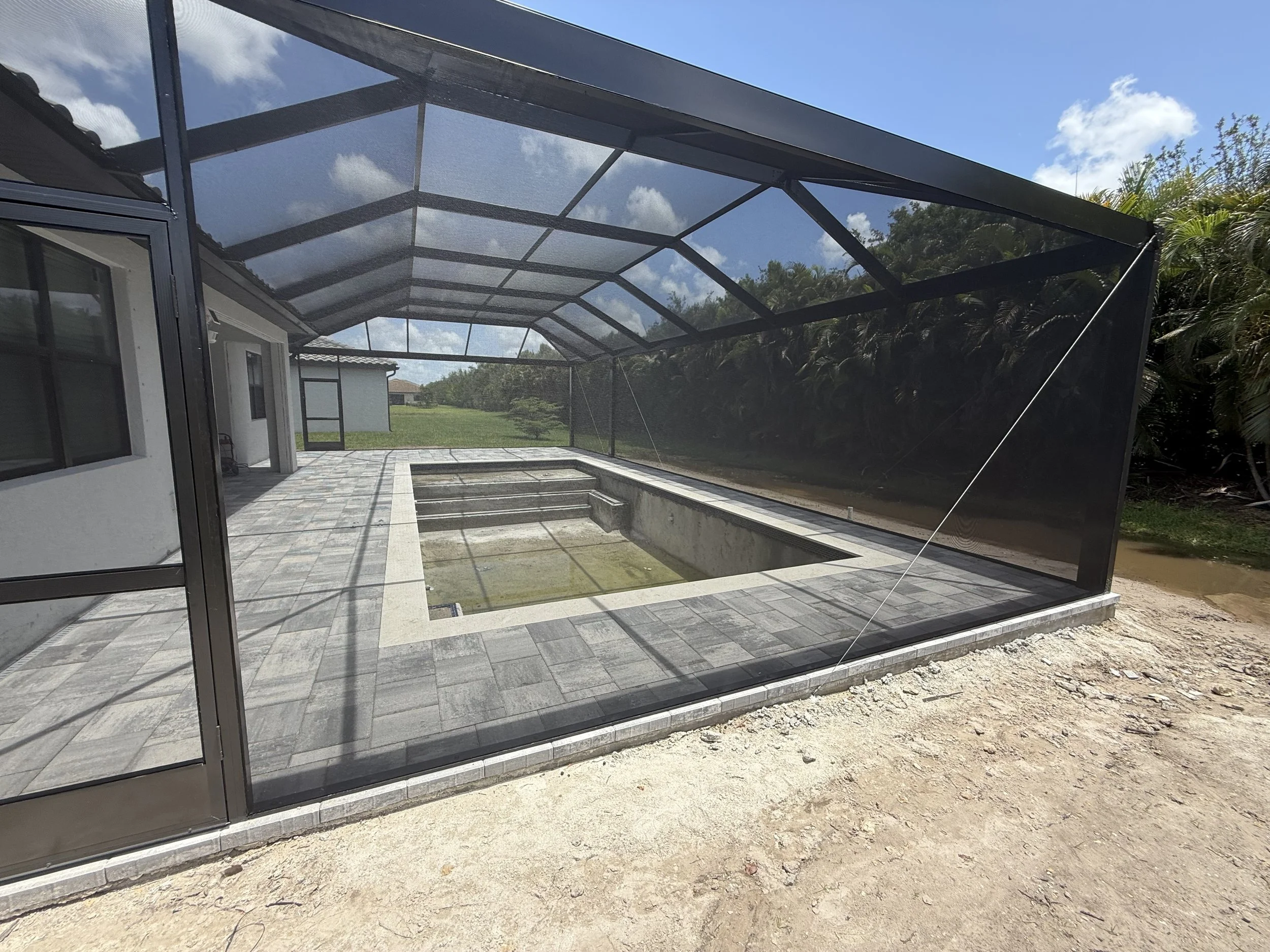 New Pool, Lanai and Open View Screen Enclosure