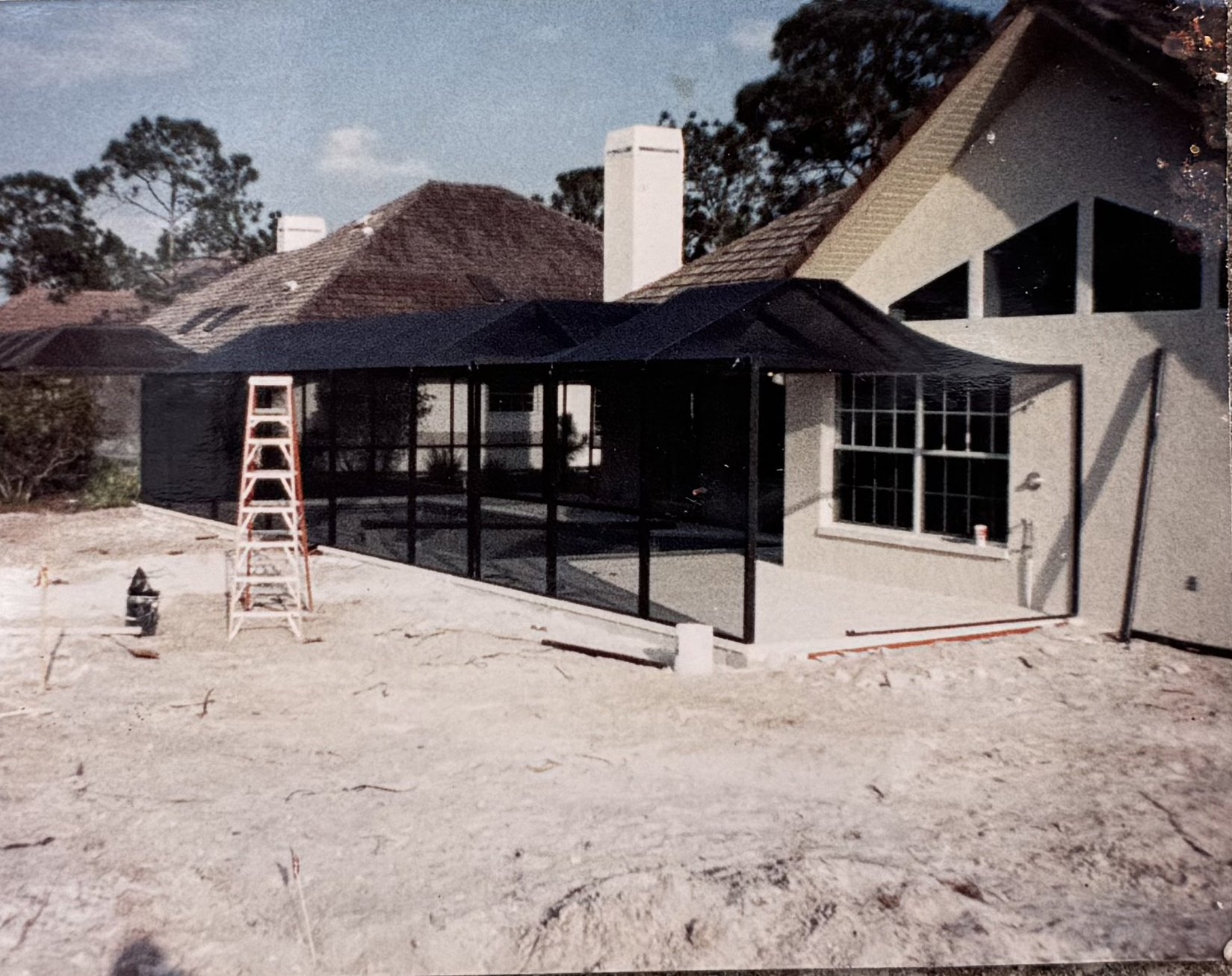 Bronze Screen Enclosure- Circa 1990s