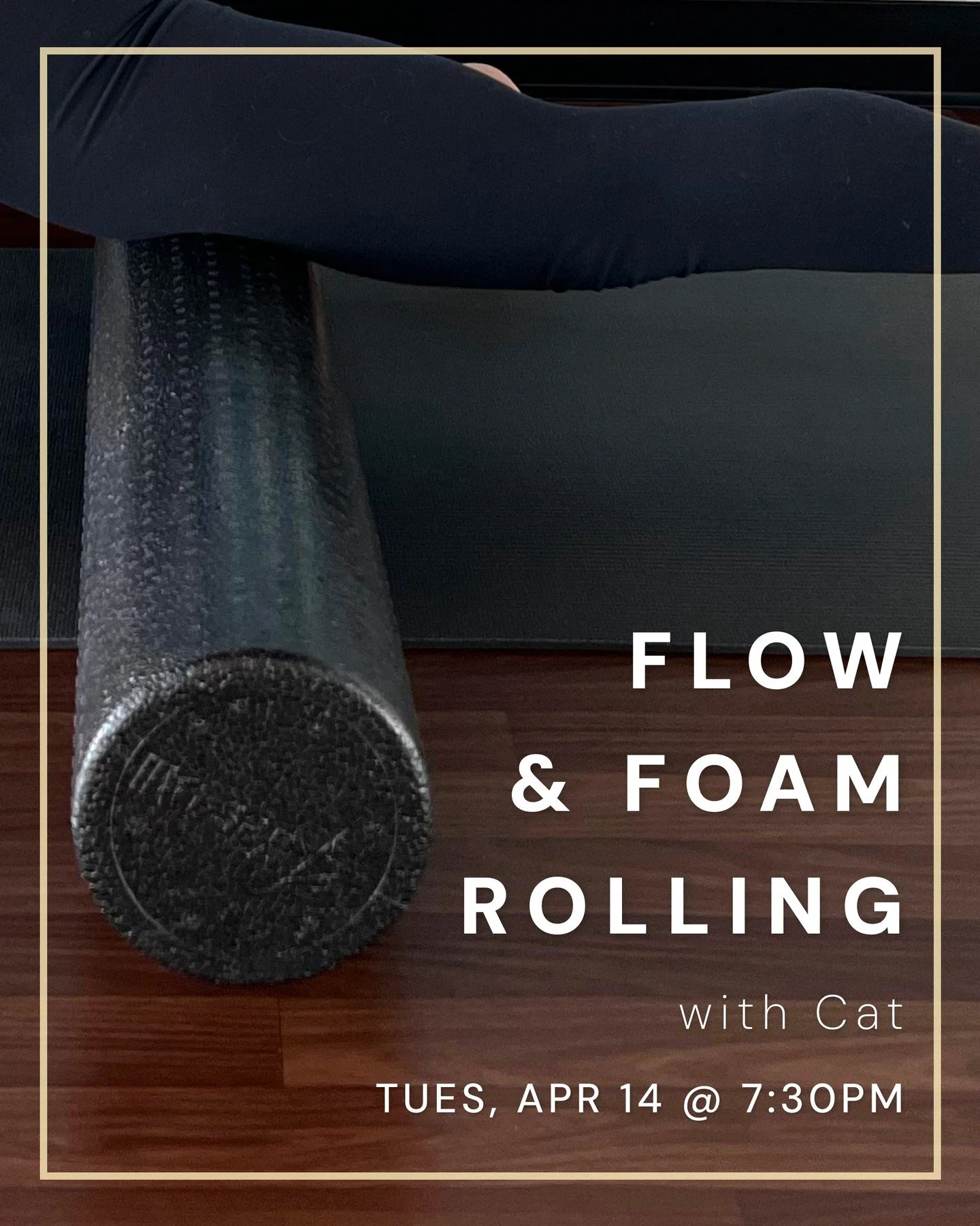 💫 Learn self-massage techniques in this special workshop with Cat!

🪷 Unwind tight muscles using foam rollers, massage balls, and other props
🌟 Explore myofascial release work blended with a dynamic yoga flow
🌸 Leave your body feeling open and re