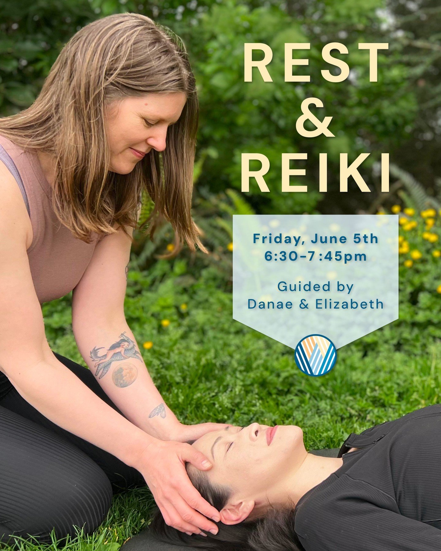 ✨ Join Elizabeth and Danae for Rest and Reiki, a restorative evening to heal your nervous system.

🤲 Receive personalized Reiki during long, grounded Yin holds (hands-on or hands-above, your choice)

🪷 Reiki is a Japanese energy-healing practice th