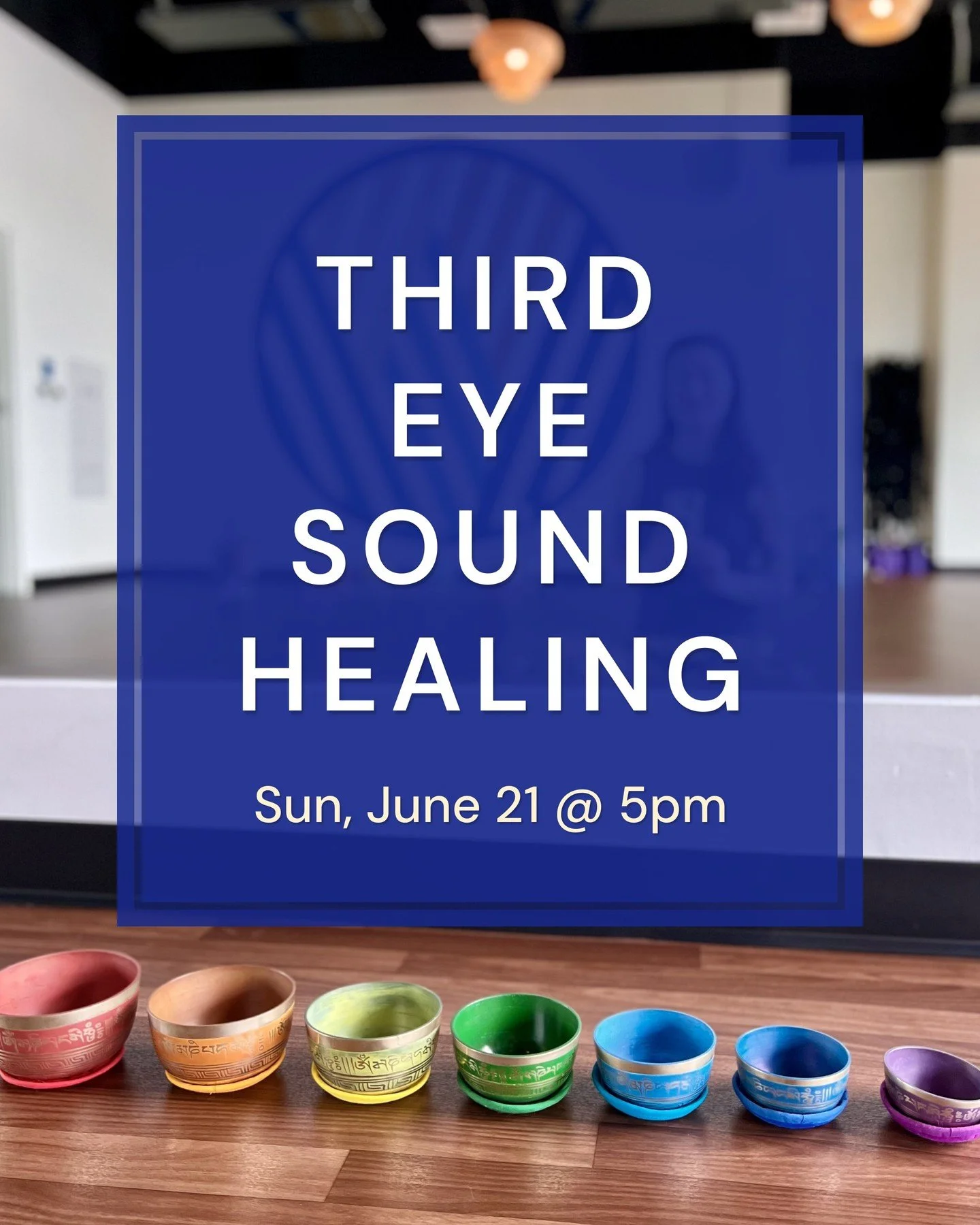 🥣 Join Maggie for a special deep dive on the third eye chakra. In eastern spiritual and yoga practices, chakras are energy vortexes within our physical body.

🪷 Class begins with an educational portion about the third eye chakra

✨ Then, get comfor