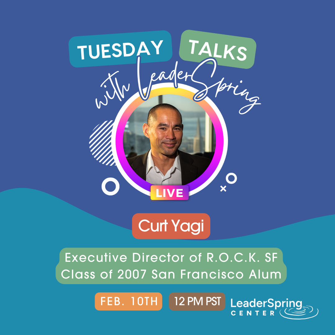 Tuesday Talks with the Real Options for City Kids SF , featuring Curt Yagi