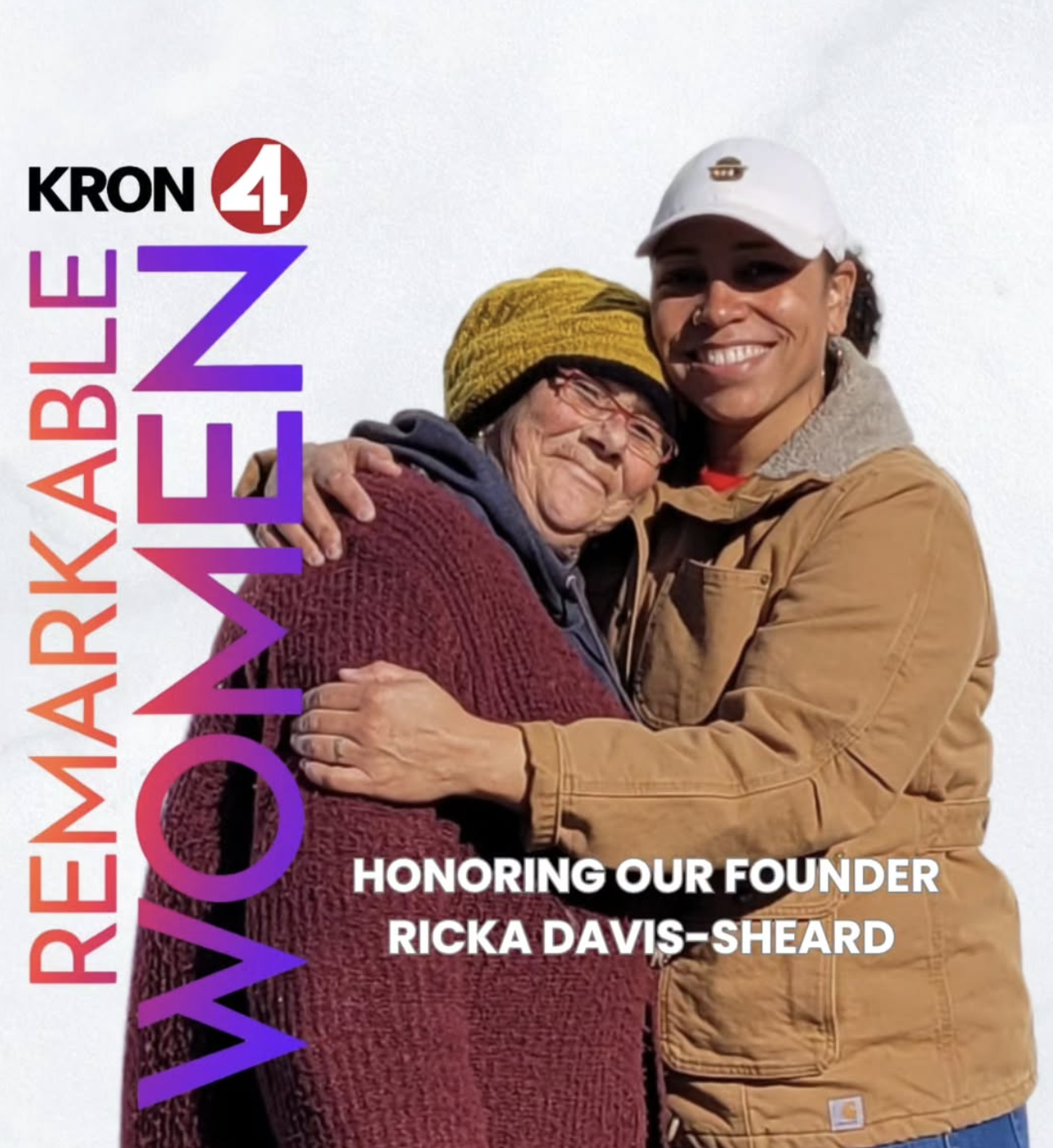 Ricka Davis-Sheard, Founder and Executive Director of S.H.A.R.E. Community featured on Kron 4 as ‘Remarkable Women’  