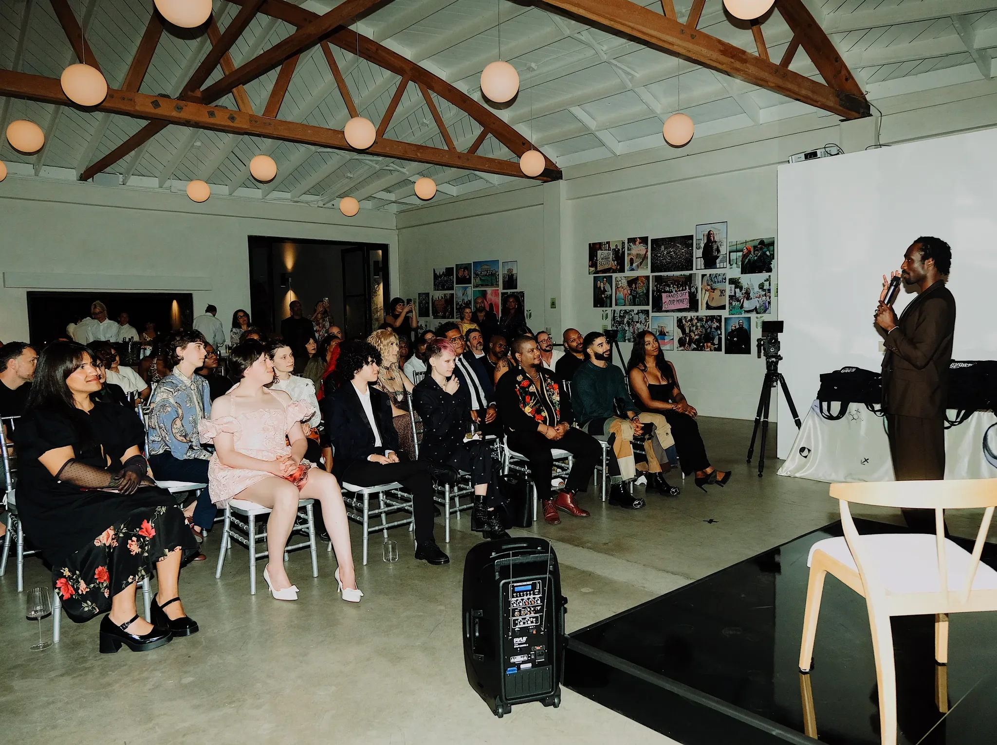 Juniperangelica Gia Loving attends the Gender Liberation Movement’s Dinner featured in Vogue