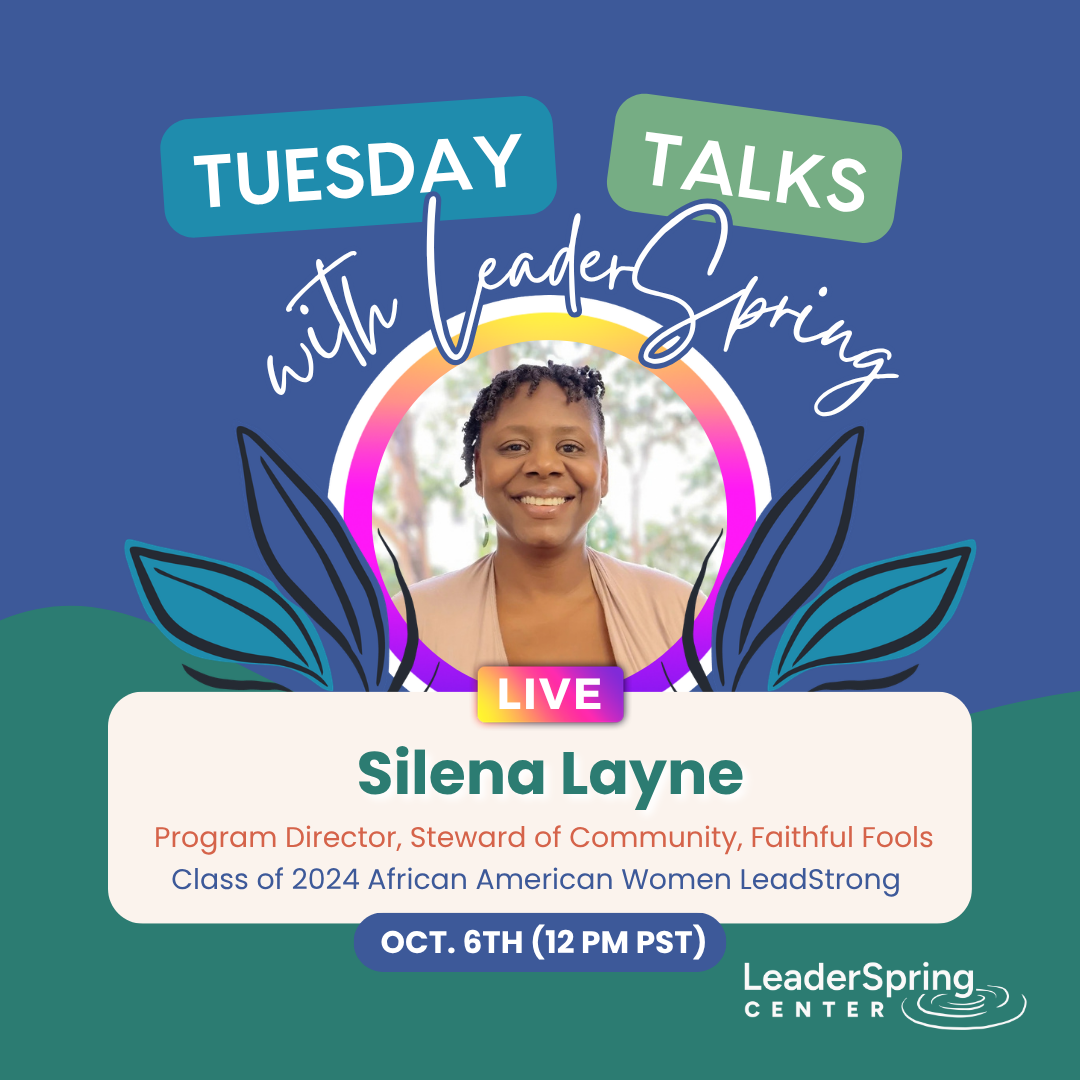 Tuesday Talks with Faithful Fools, featuring Silena Layne