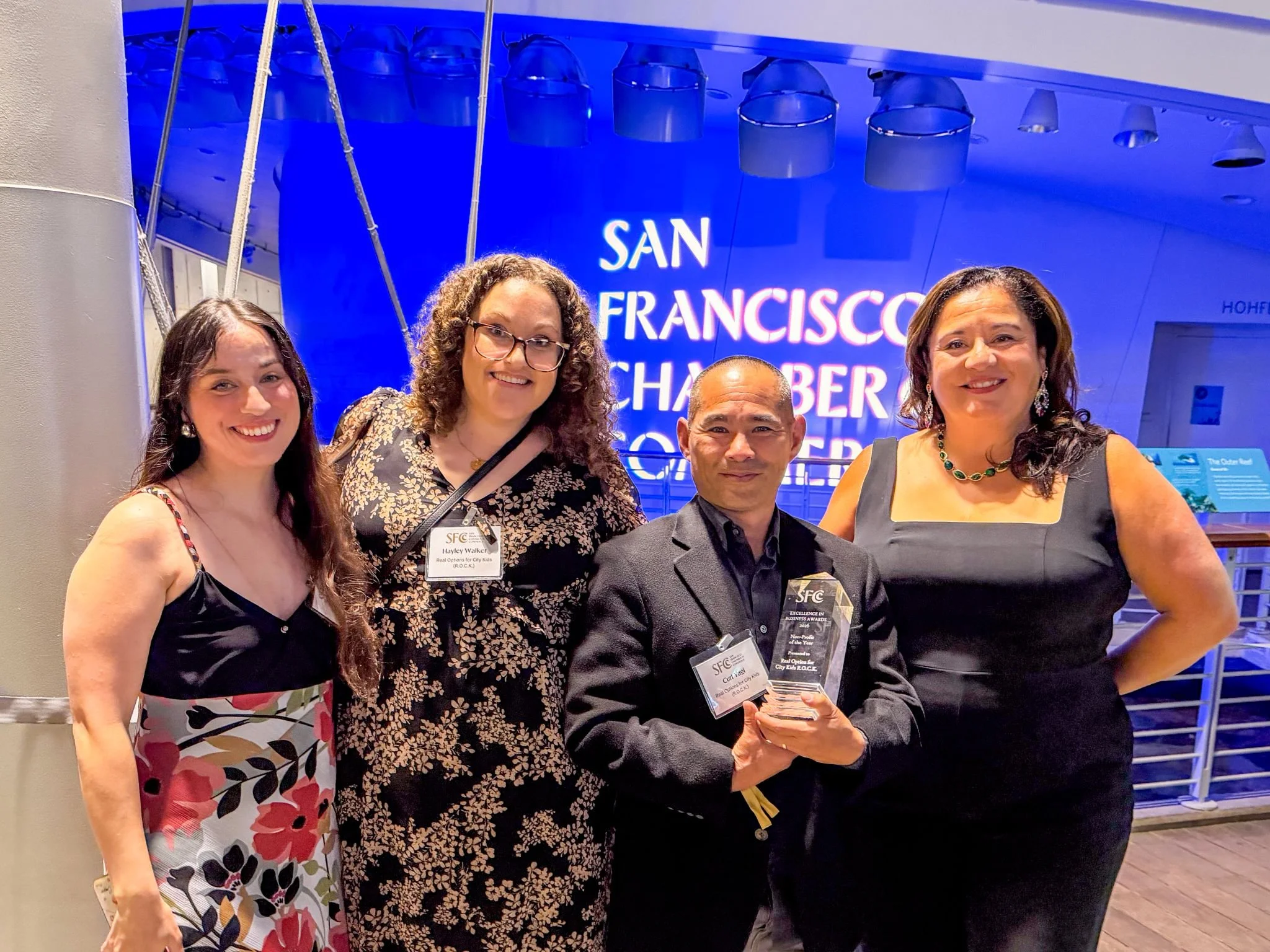 Curt Yagi, Executive Director of R.O.C.K, named Nonprofit of the Year at the San Francisco Chamber of Commerce