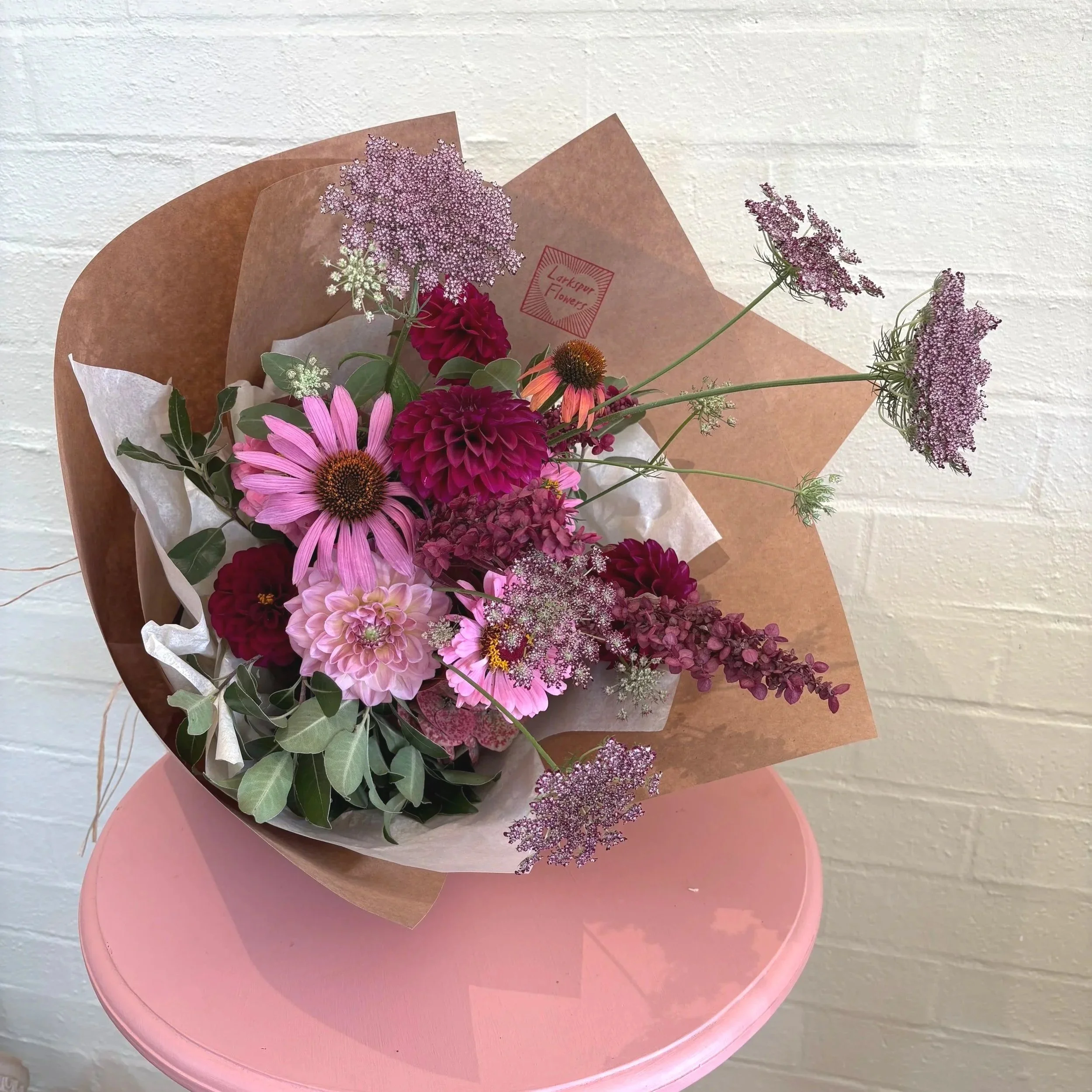 seasonal valentines day bouquet