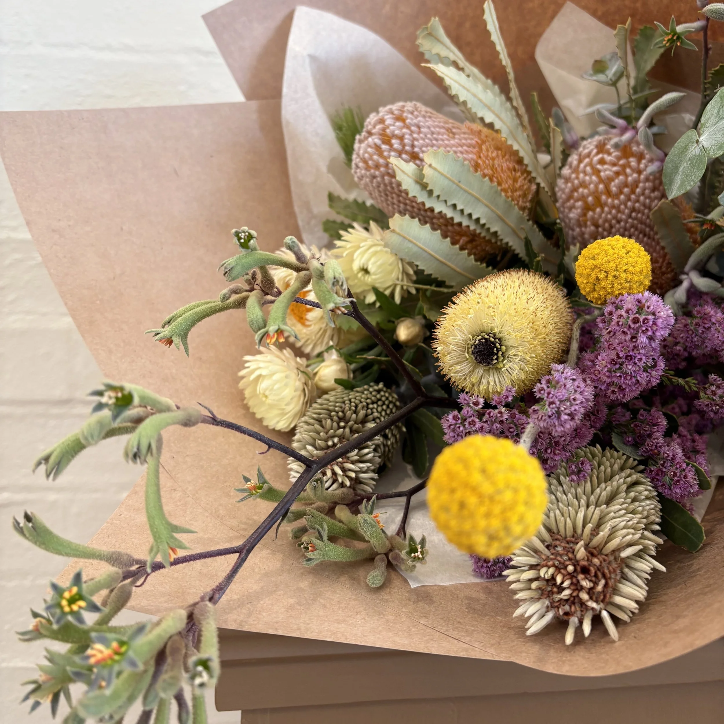 Australian native flower bouquet