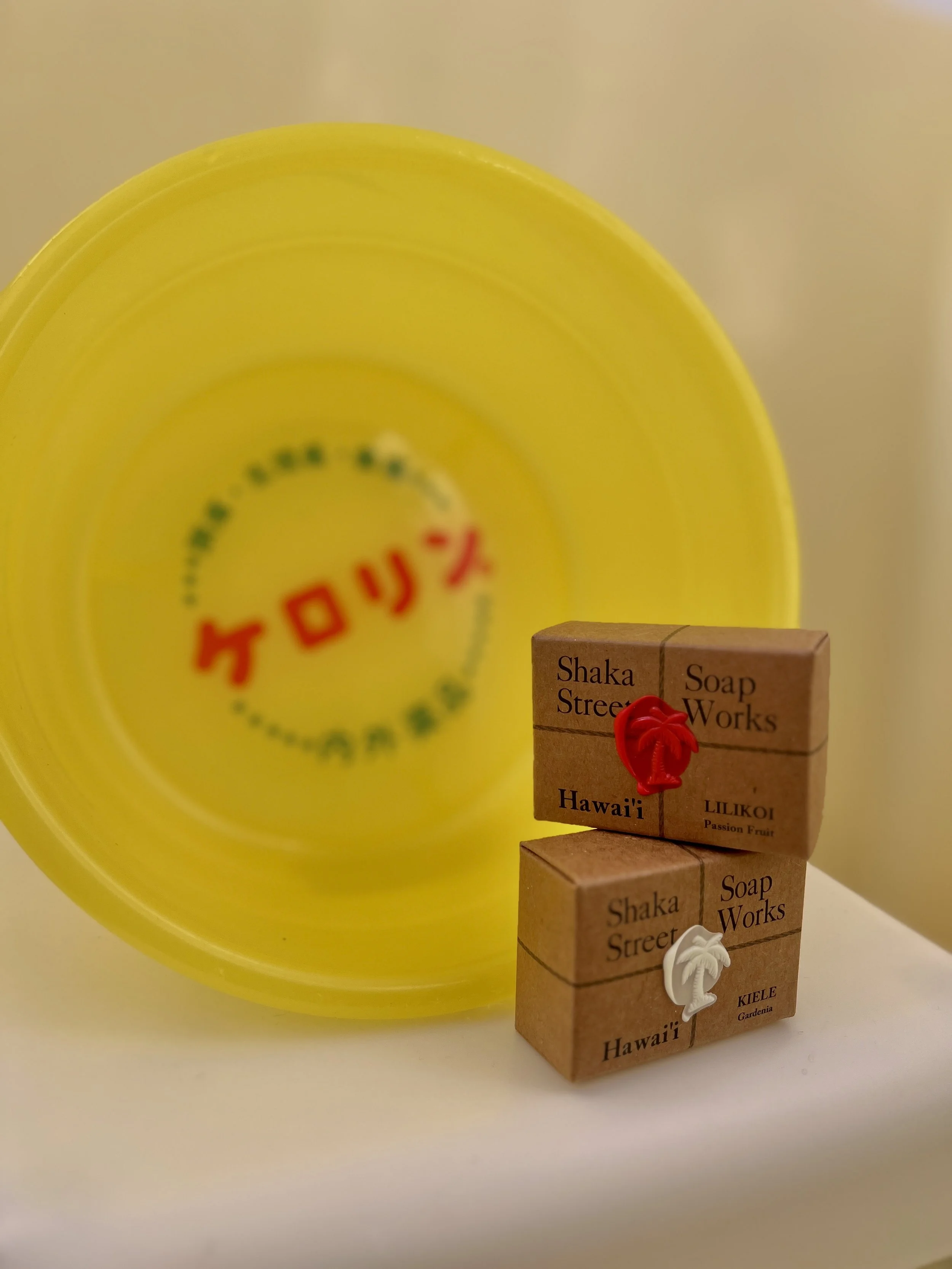 Hawaiian Soaps with Japanese Basin