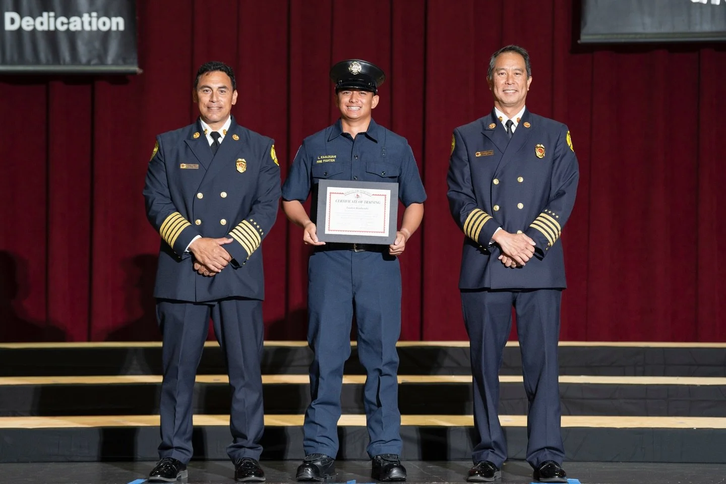HFD celebrated the graduation of its 118th Recruit class in September 2025.
.
Congratulations to another former Explorer, now HFD Fire Fighter Laʻakea and his &lsquo;ohana on this awesome accomplishment. 
.
The Explorer &lsquo;ohana are proud of all 