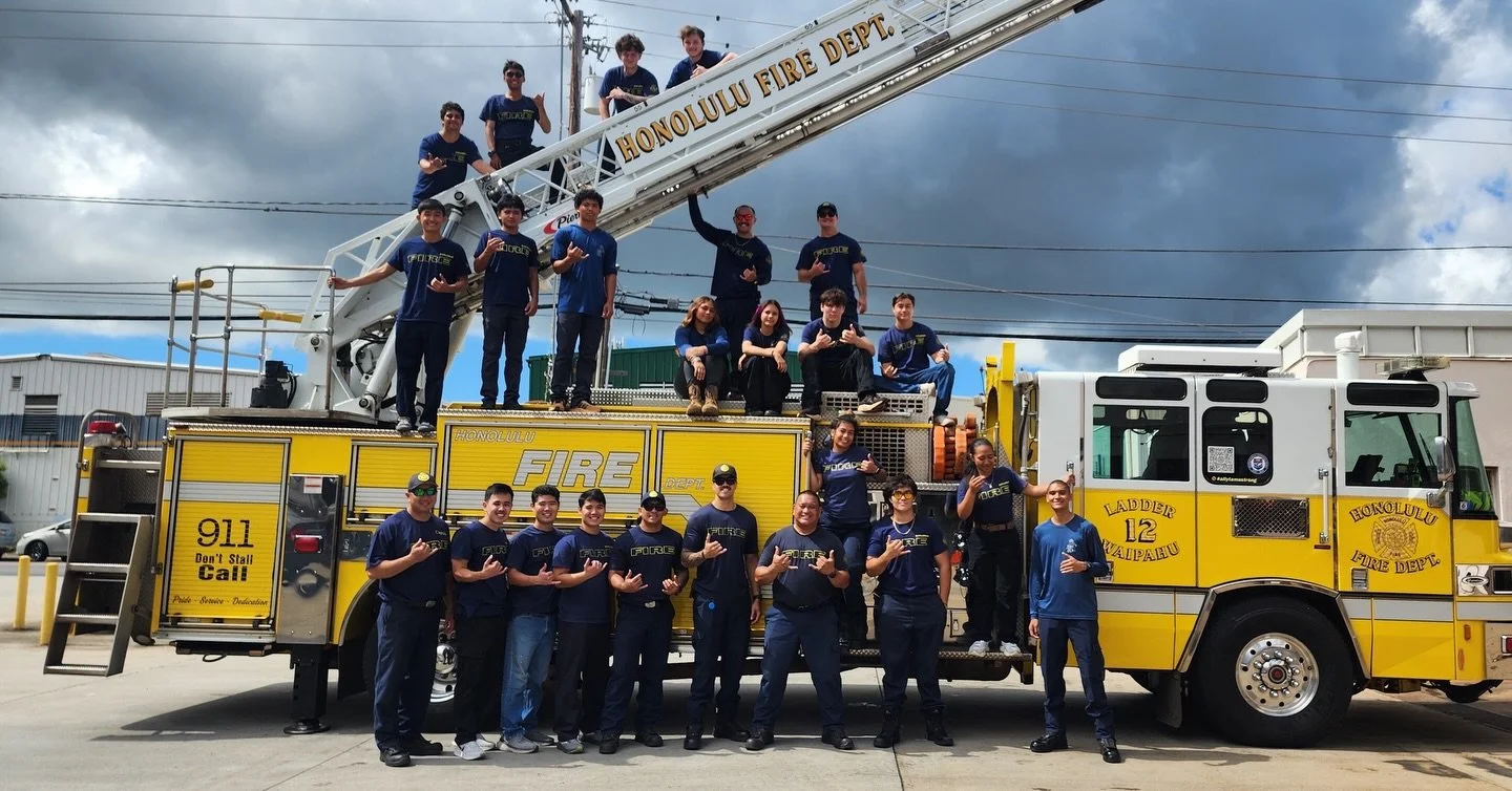 When the squad pulls up deep 😤🚒

Every generation has its kuleana.
This one is stepping into theirs.

Proud of this crew for choosing challenge over comfort and service over self. The future of our communities is standing right here.

E ulu no ka l