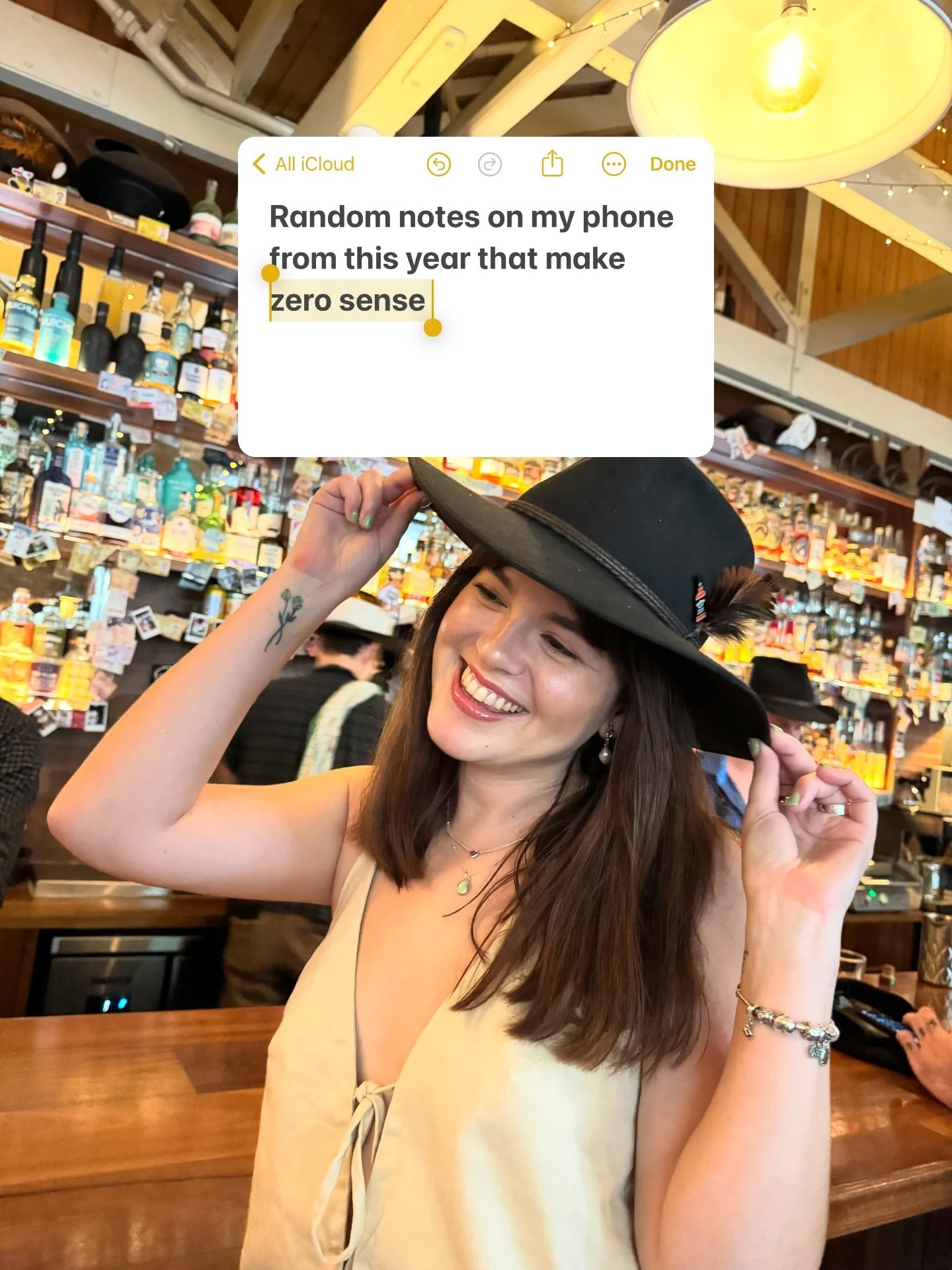 I write a lot of random shit on my phone notes and there&rsquo;s been some interesting ones documented this year. Usually it&rsquo;s grocery lists mixed with random lyrics or poems but yeah they wacko nevertheless. I thought I&rsquo;d share a few tha