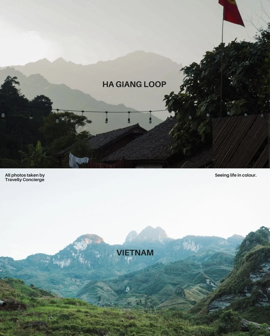 Experiencing the Ha Giang Loop is like nothing I&rsquo;ve ever done before. The endless mountains, waterfalls, cliff-side coffee nooks, happy water and tonnes of laughs along the way. I recently experienced all of this and more on a 3 day/4 night tri
