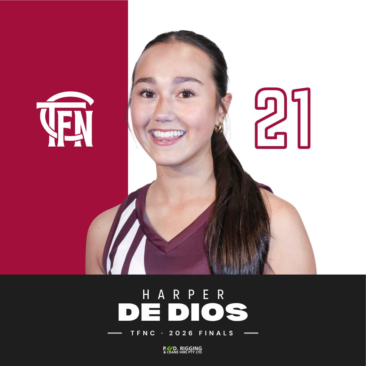 2026 Final Series Badges - U15s Netball