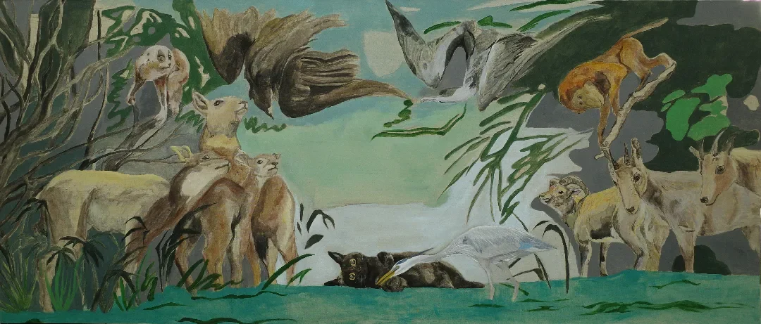 生息之间，邱止以兽为媒绘心象