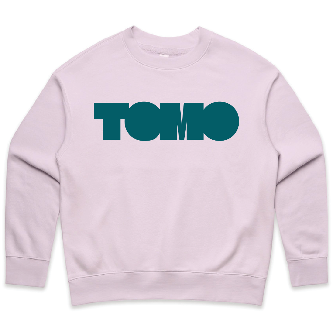 Tomo Crew Orchid Sweater