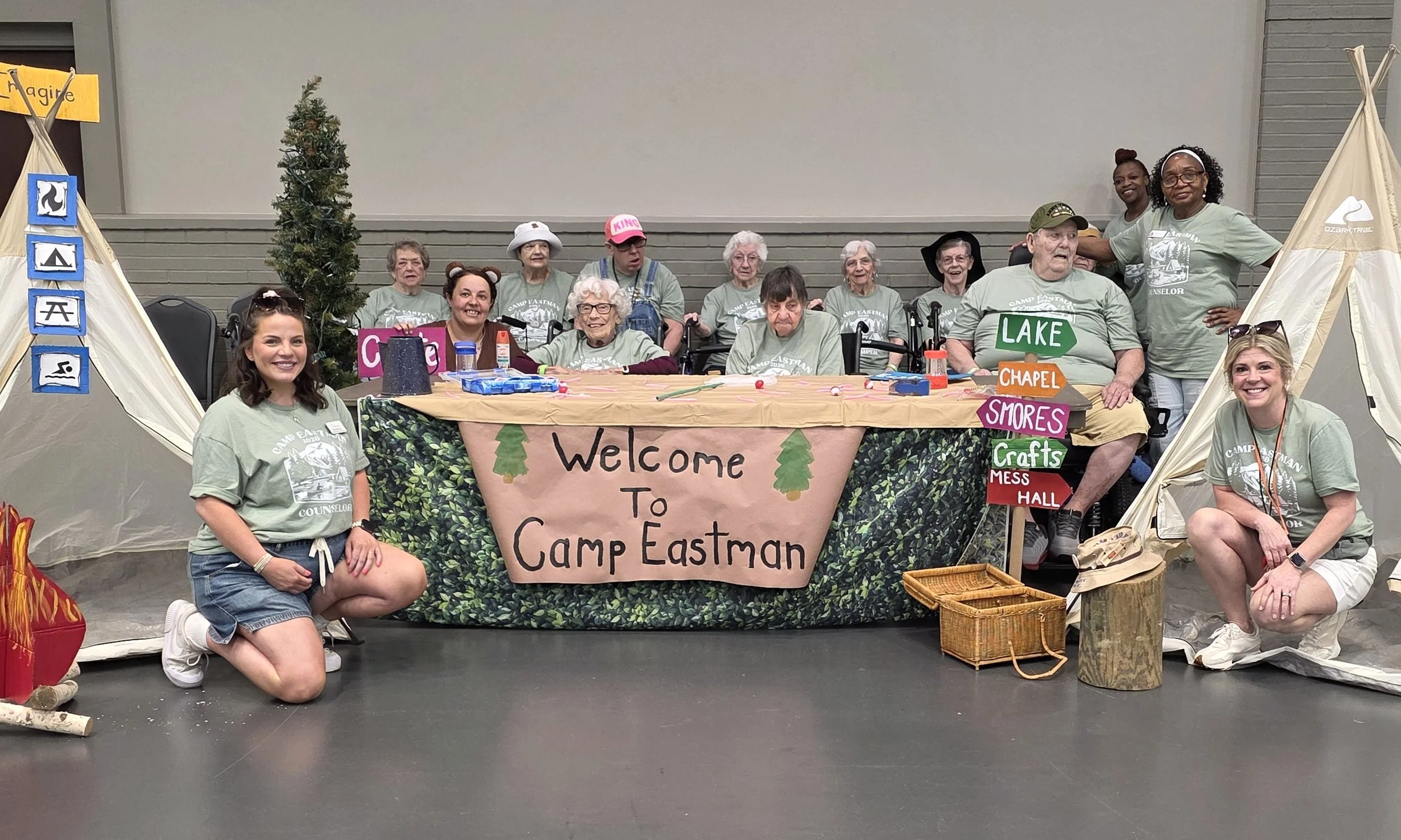 Camp Eastman Takes on the East Texas Senior Games