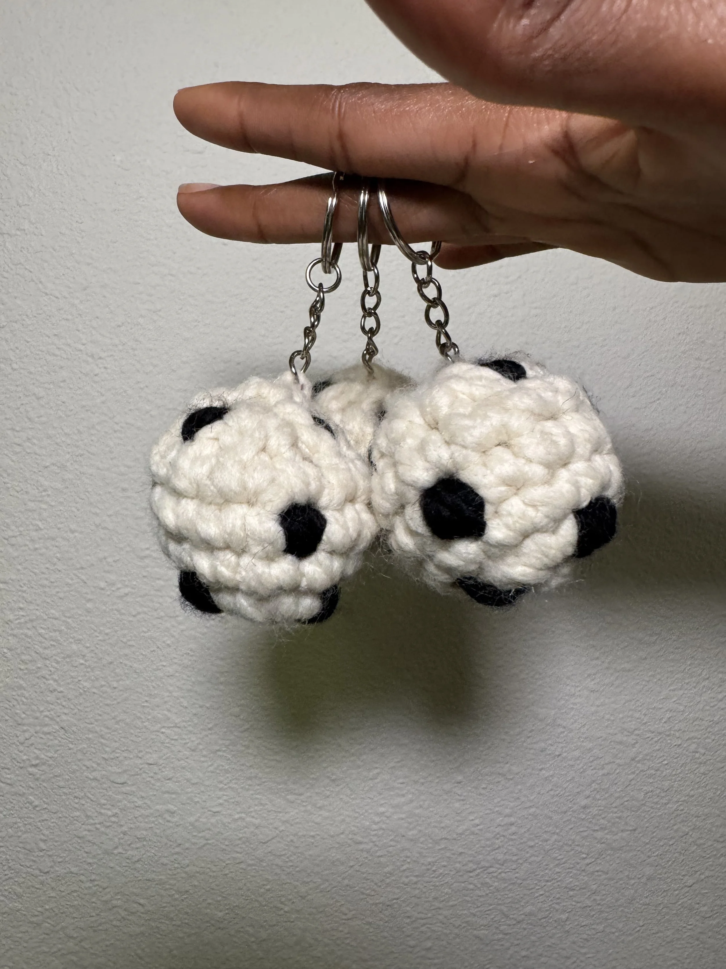 Soccerball Keychain