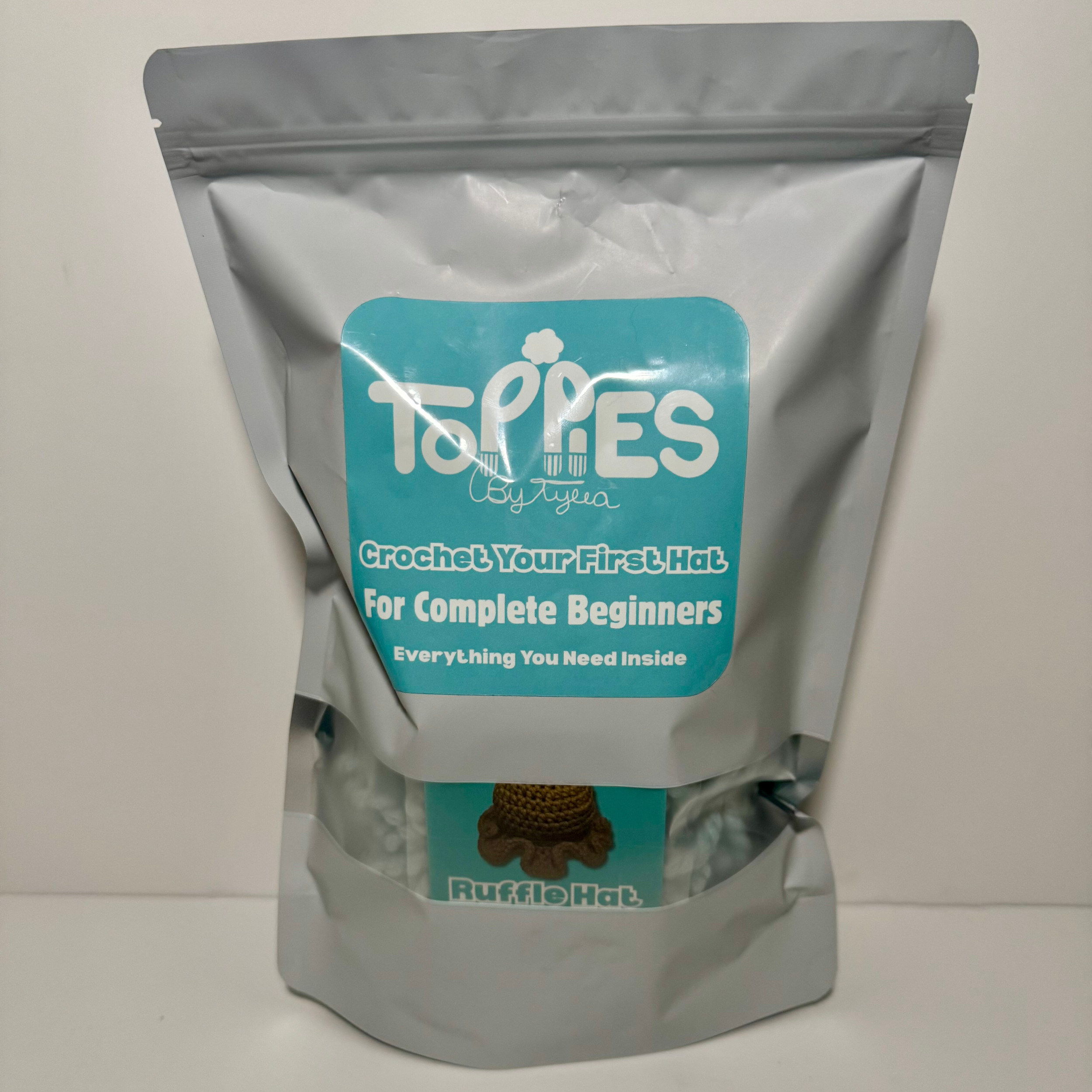 Ruffle Hat Crochet Kit