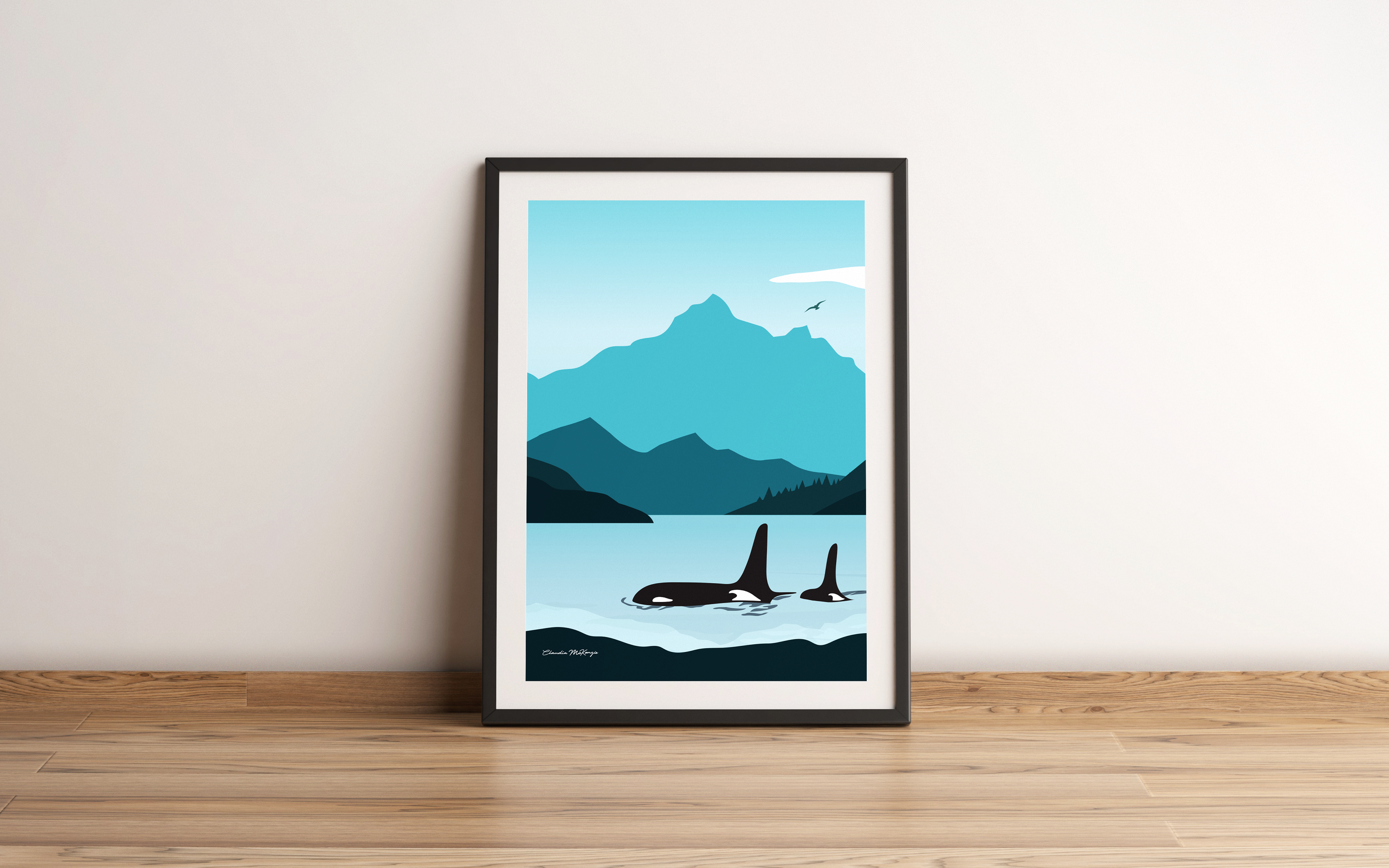 ORCA MOUNTAIN PRINT