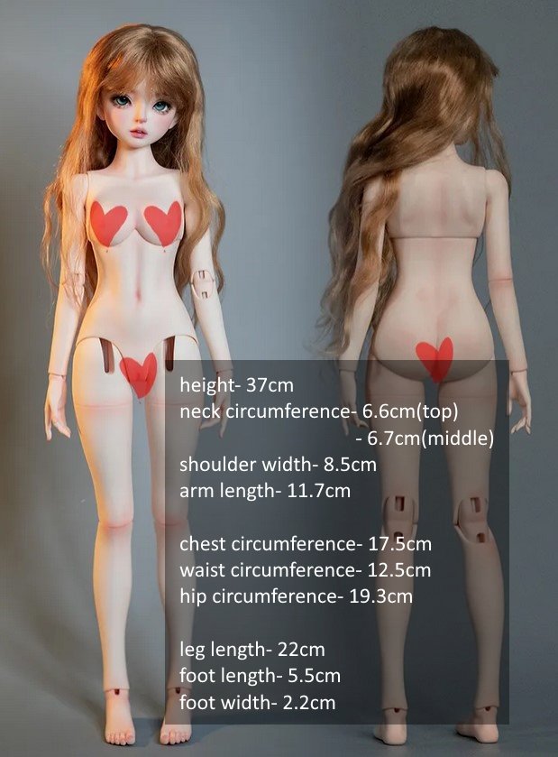 45cm girl body
 $125 (£107) - white, normal
