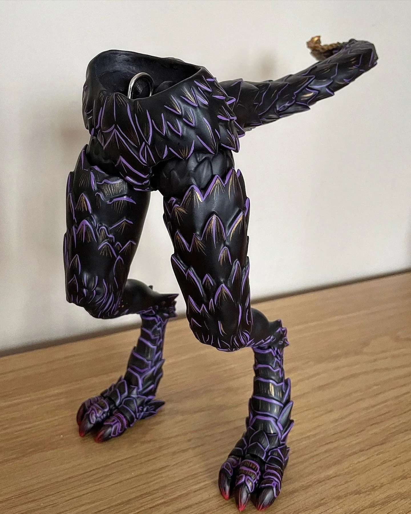 Fairyland Dragon Legs
 
Dyed black and painted