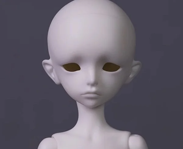 BLESS
 BLANK HEAD ONLY 
 
 head circumference- 15.5 cm 
 wig size approx. 6-7 inches
 for 30cm body / 5.2 cm neck
 eye size 12 mm