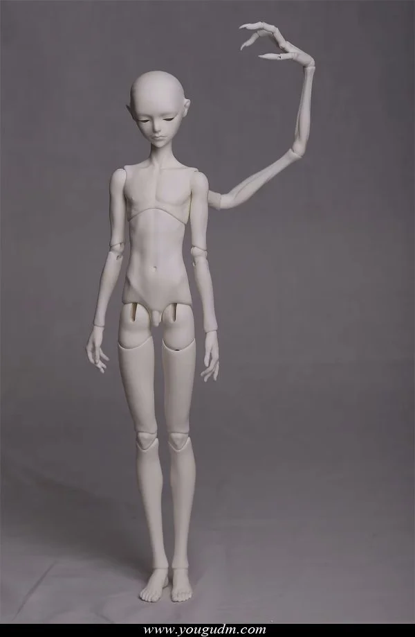 51cm boy body B4-05
with balljoint arm (right hand, left hand or random)
 $269 (£229) - white, normal, normal pink
 $324 (£276) - gray
 $349 (£298) - light tan
 same size as B4-04