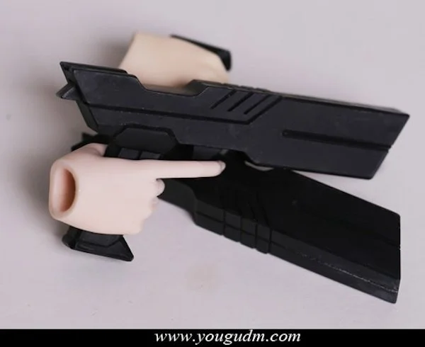 H56-03 gun hands for 60cm girl B56-01 body