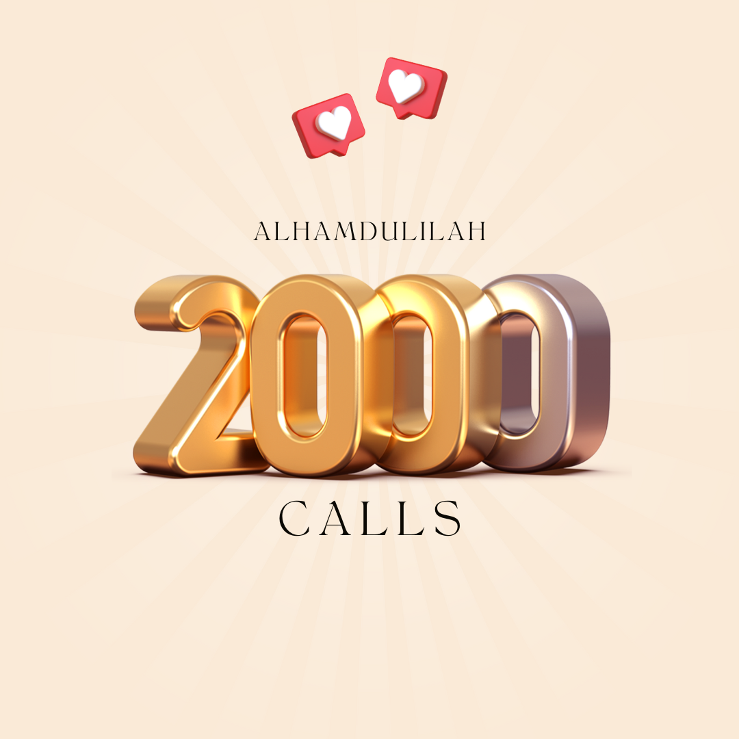 One Year of Maryam Support Line: 2000 Calls, and Incredible Impact.