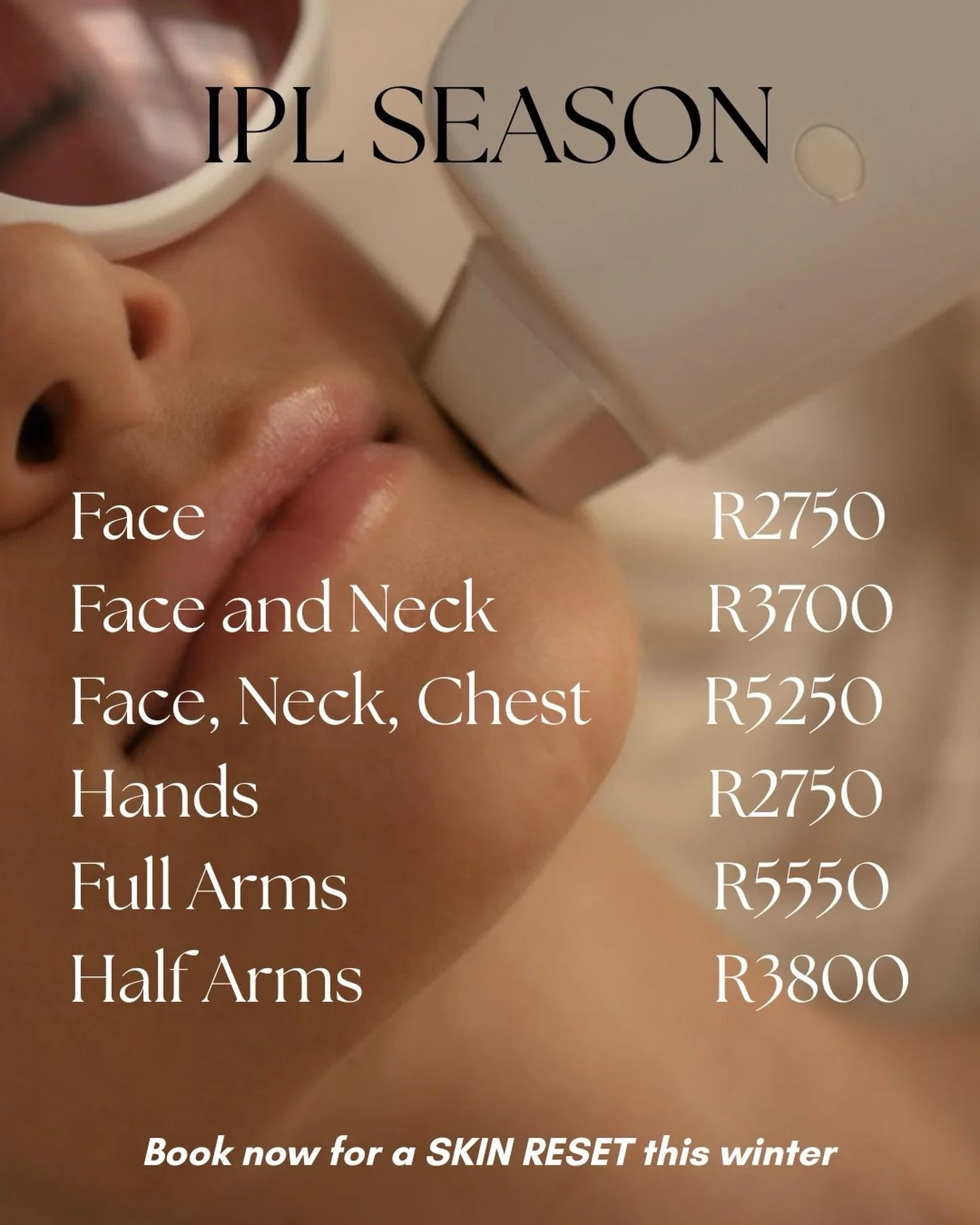 IPL season is here ❄️
Start your IPL journey now to target sun damage, pigmentation, and uneven skin tone.
With minimal sun exposure during the colder months, your results are safer and more effective, making this the perfect time to treat and transf