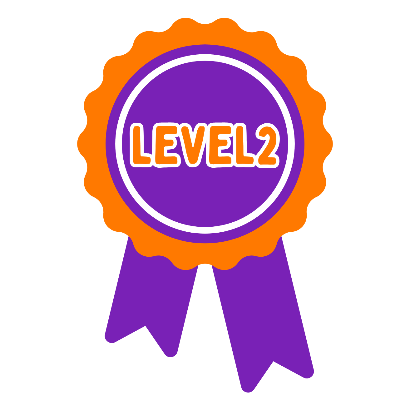 mini titans netball level 2. rosette