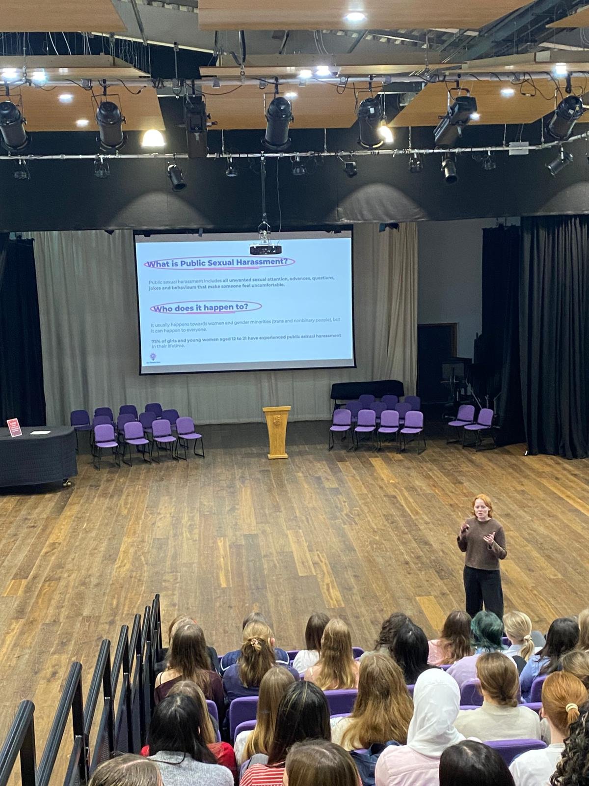 Sexual Harassment Assemblies for Schools