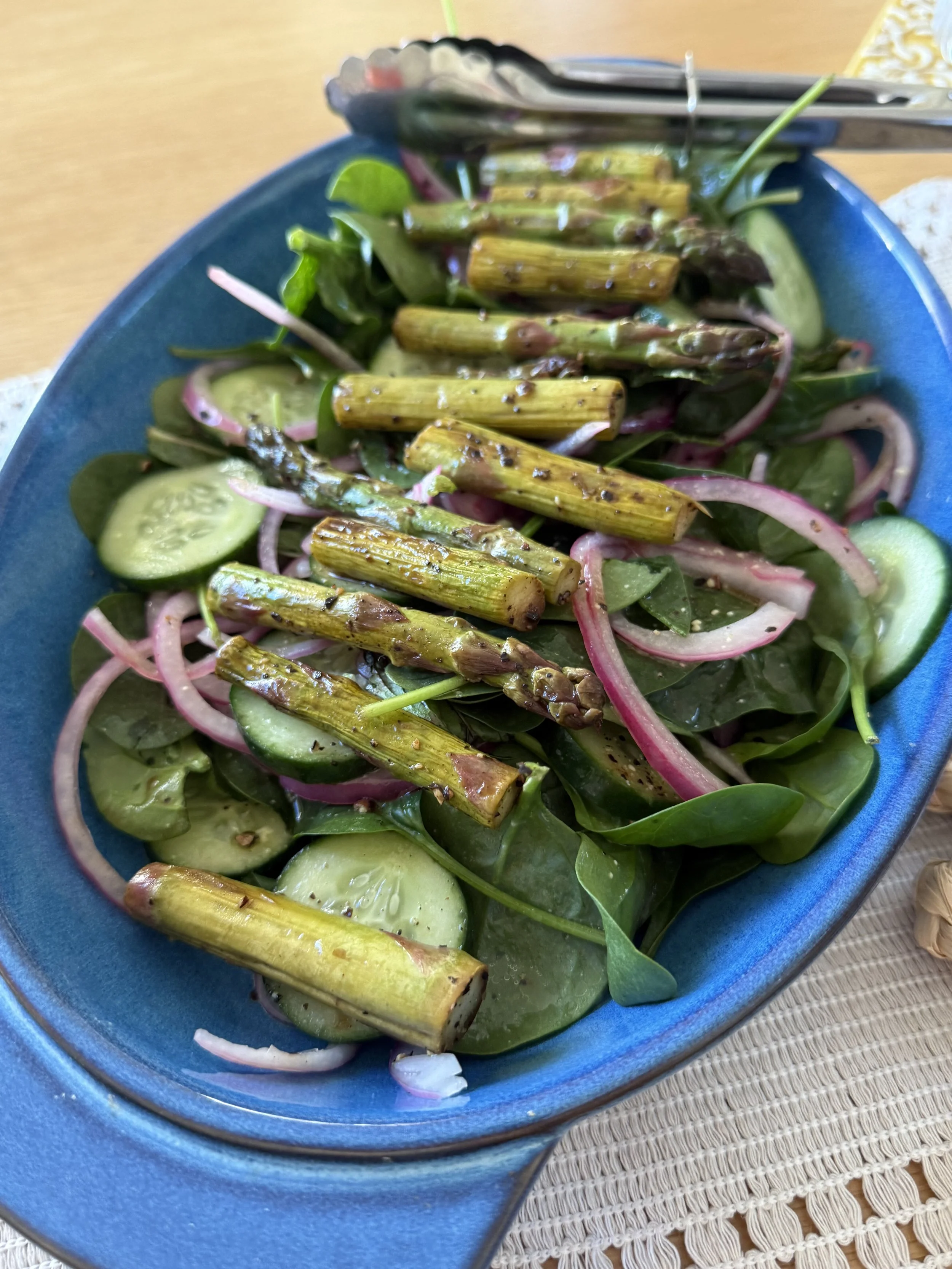 Easy Asparagus Side Salad