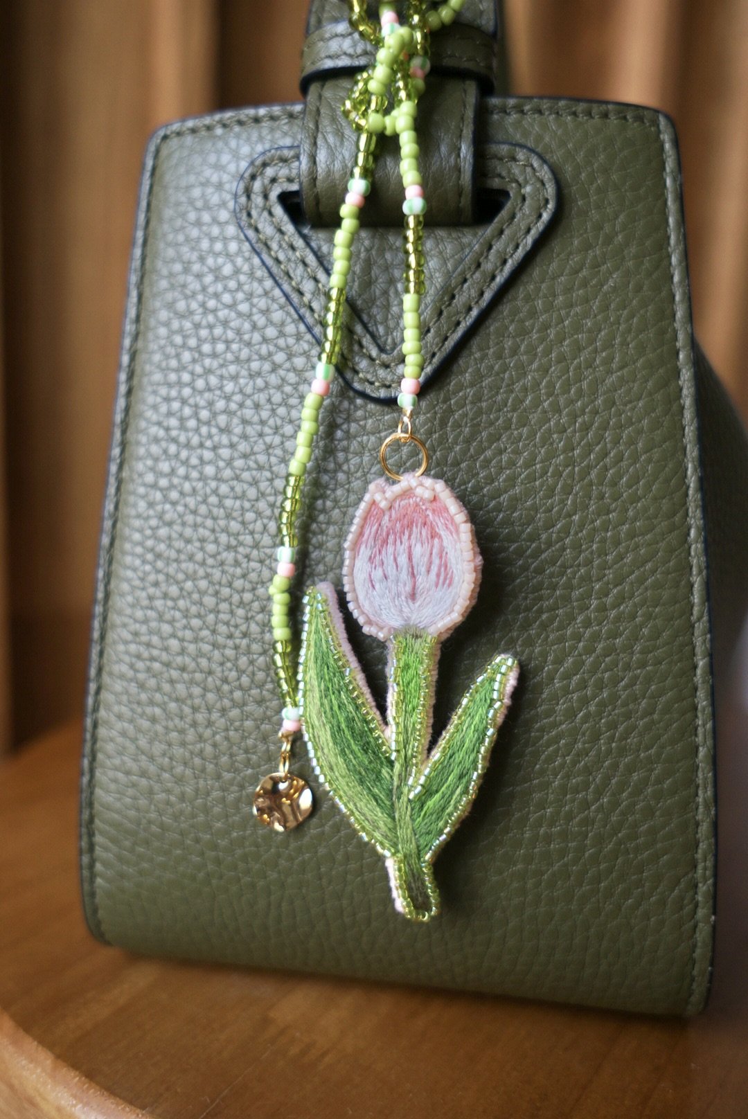 Tulip charm or brooch